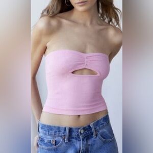 NWT Urban Outfitters Out From Under Arden Seamless Cutout Tube Top